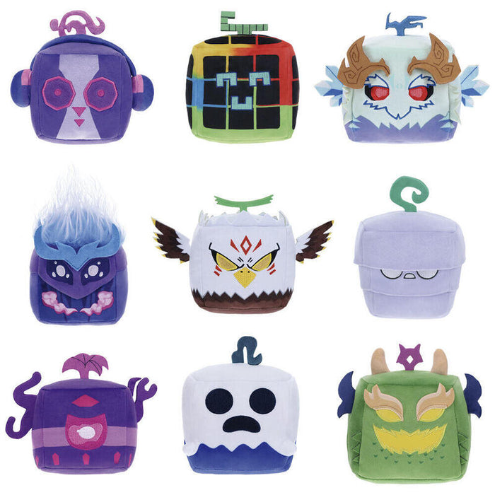 Pack De 9 Unidades - Peluche Sorpresa Blox Fruits 10cm Surtido