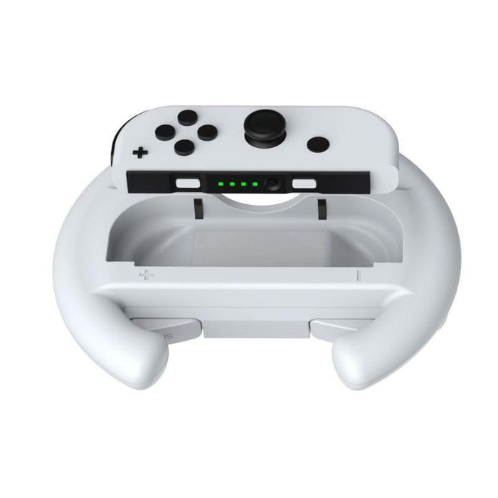 Pack De Volantes Para Joy-Con De N-Switch / Switch Oled Dobe Tns-852b Gris