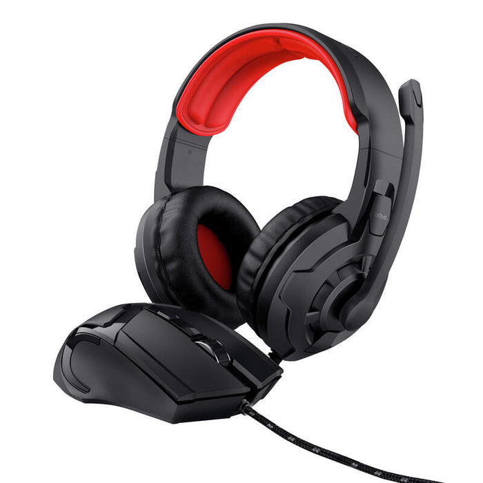 Pack Gaming 2 En 1 Trust Gaming 24761 Ratón + Auriculares