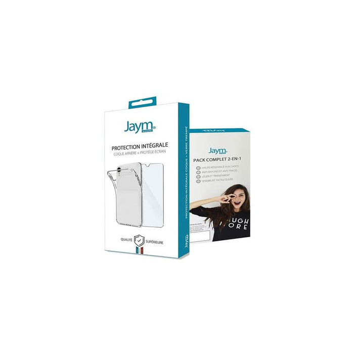 Pack Integral De Funda Flexible + Cristal Templado 9h 2.5d Para Apple Iphone 12 Mini (5.4) - Jaym® **