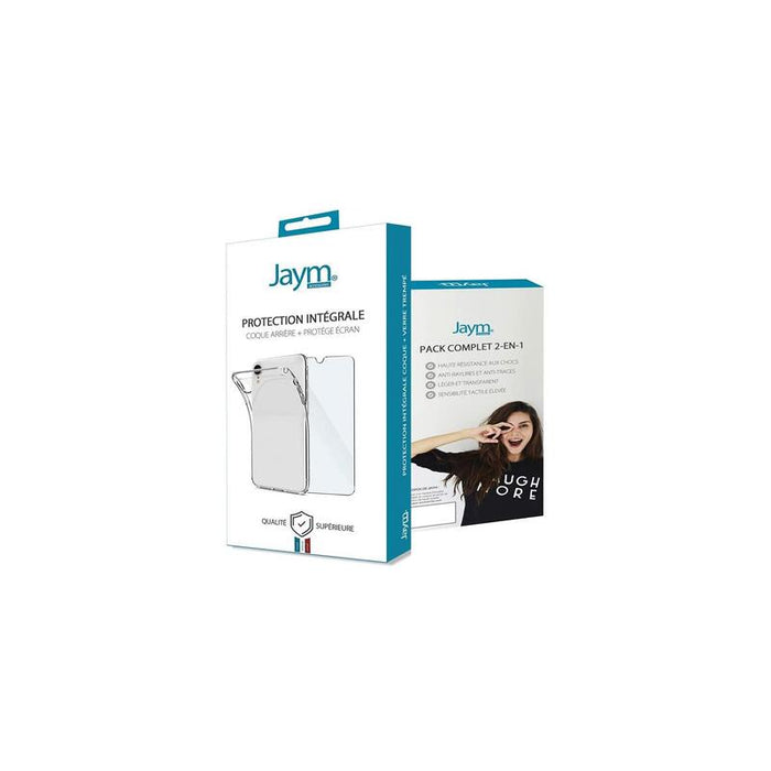 Pack Integral De Funda Flexible + Cristal Templado 9h 2.5d Para Apple Iphone 12 Pro Max (6.7) - Jaym®**
