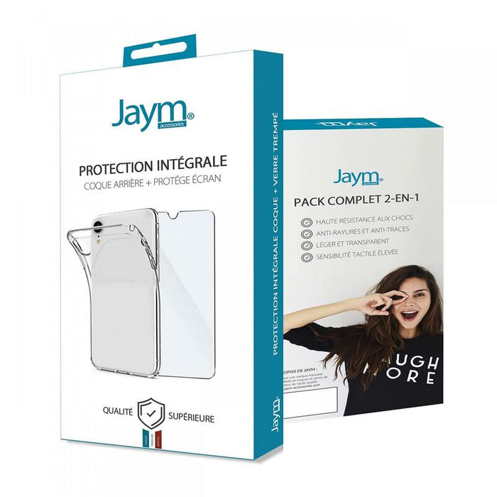 Pack Integral De Funda Flexible + Cristal Templado 9h 2.5d Para Apple Iphone 13 Mini - Jaym® **