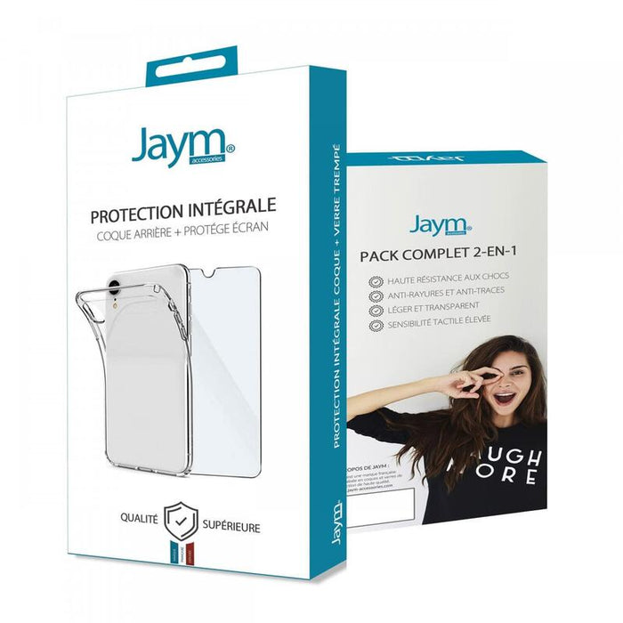 Pack Integral De Funda Flexible + Cristal Templado 9h 2.5d Para Samsung Galaxy S22 - Jaym® **
