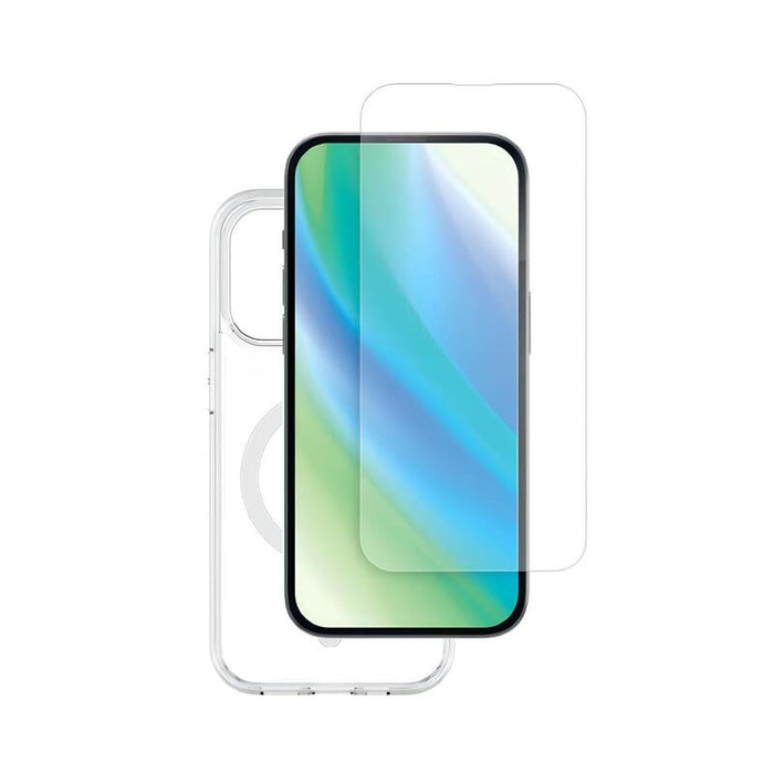Pack Integral De Funda Flexible Magsafe + Cristal Templado 9h 2.5d Para Apple Iphone 16e / 17e - Jaym®