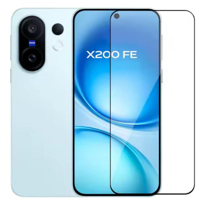 Pack X2 Protector De Cristal Templado Vivo X200 Fe Full Screen 3d