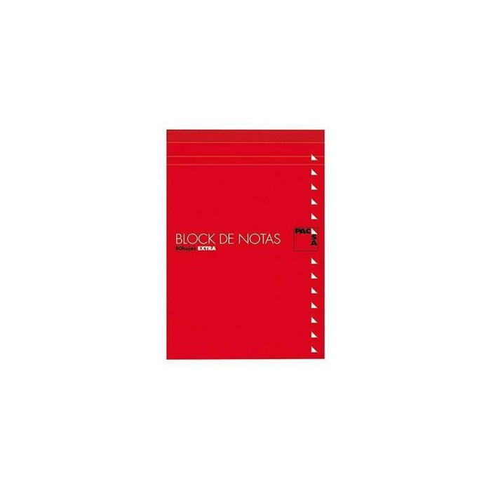Pacsa Bloc Notas Con Tapa 80h Trepadas Liso Folio -10u-