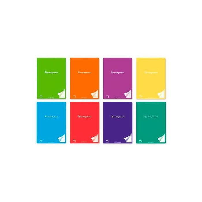 Pacsa Libreta 48 Hojas 5x5 Cartulina Plastificada A4 90gr 8 C/Surtidos -6u-
