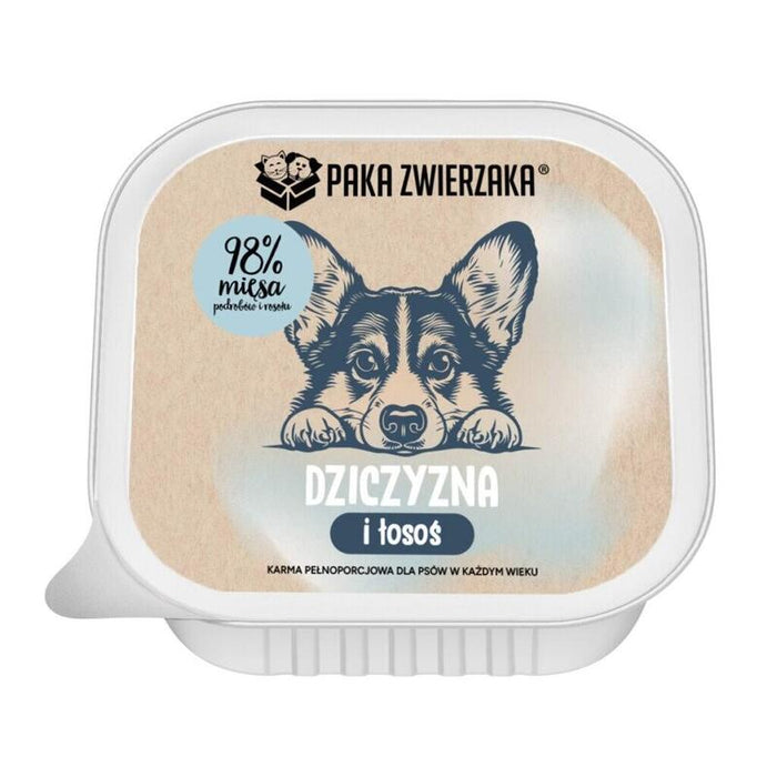 Paka Zwierzaka Game And Salmon - Comida Húmeda Para Perros - 150g