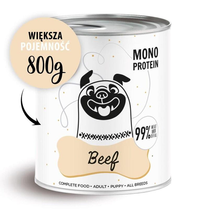 Paka Zwierzaka Pepe Beef - Comida Húmeda Para Perros - 800g