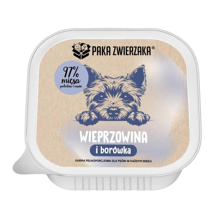 Paka Zwierzaka Pork With Blueberries Mono  - Comida Húmeda Para Perros - 150g