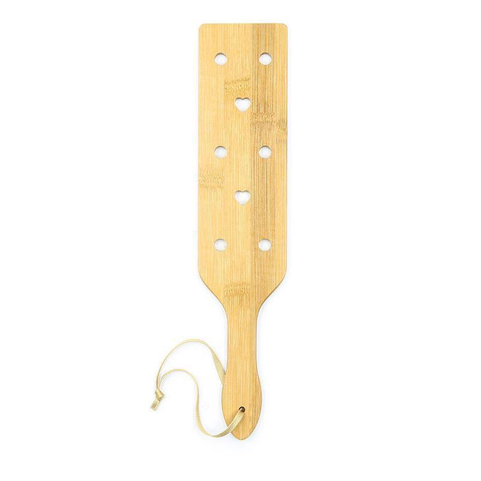 Pala De Bambú Con Corazones 33 Cm