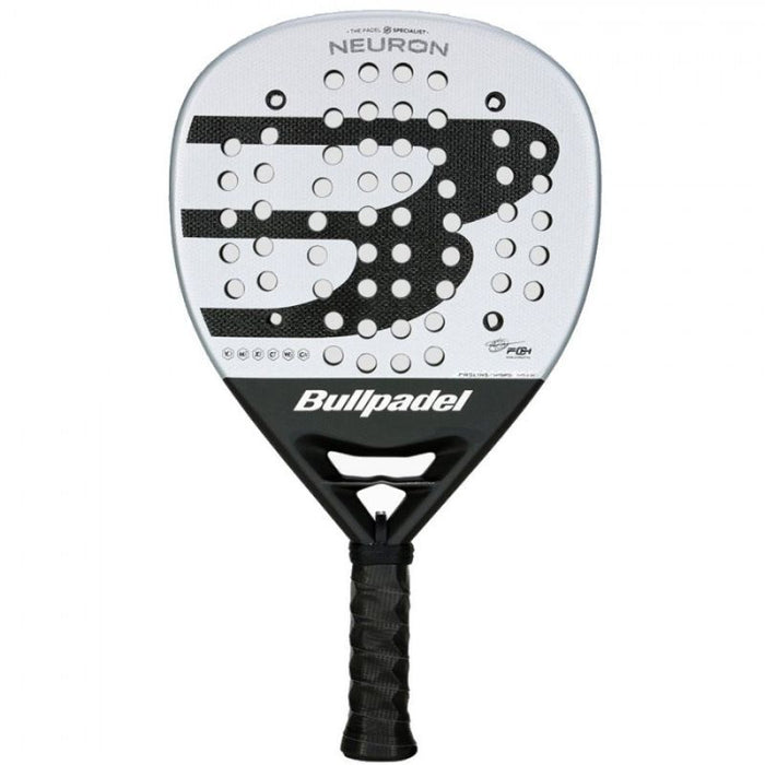 Pala De Pádel Bullpadel Neuron 2025 (Fede Chingotto) Blanca Y Negra
