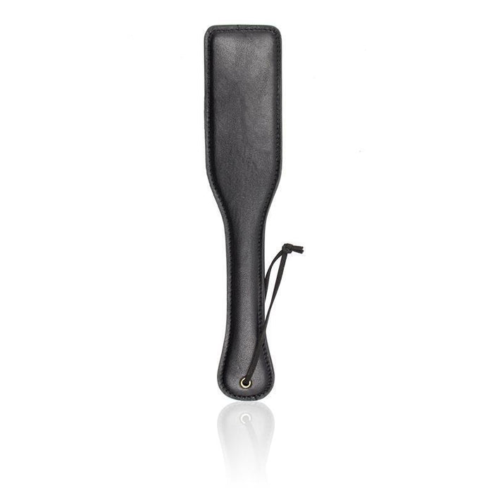 Pala Negra De Cuero Vegano De 32 Cm.