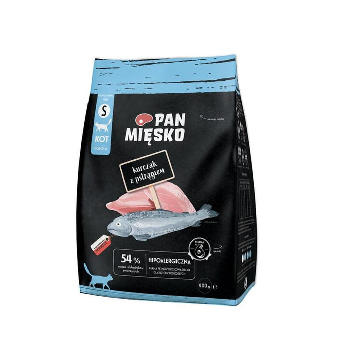 Pan Miesko Chicken With Trout S - Comida Seca Para Gatos - 400g