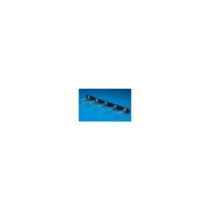 Panel De Clasificación Rittal 1u Hxp 43x105mm Soporte De Acero Ral 9005
