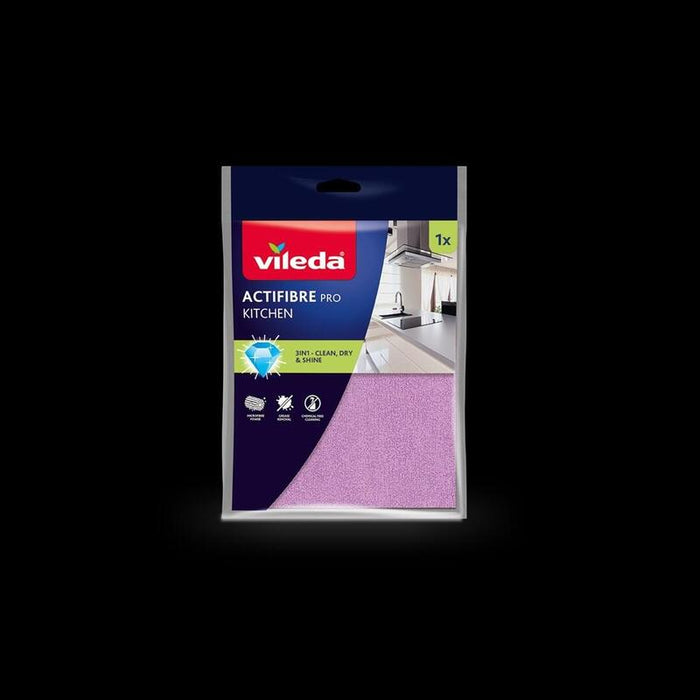 Paño Multiusos Vileda Actifibre Pro Para La Cocina, 1 Unidad