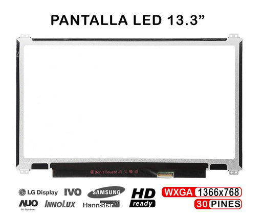 Pantalla Led De 13.3" Para Portátil Hb133Wx1-402 M133Nwn1