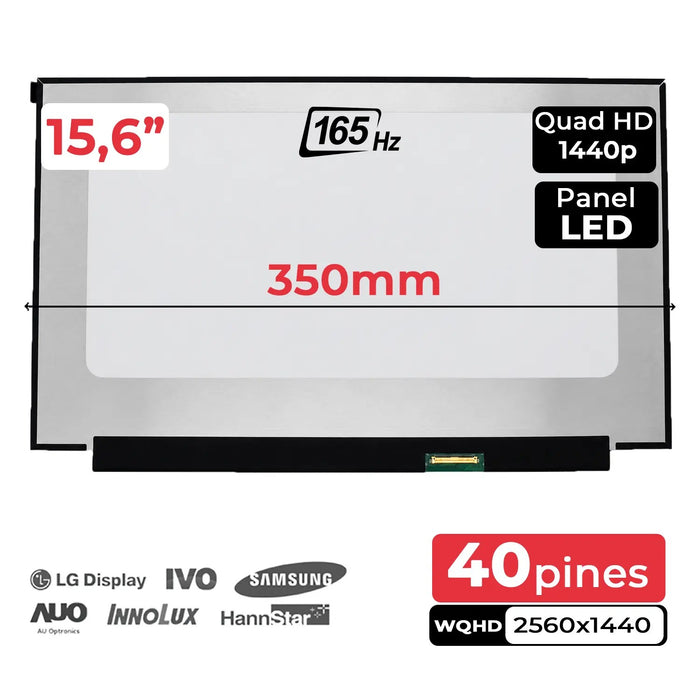 Pantalla Led Mate De 15.6" Para Asus Tuf Gaming A15 F15 N156Kme-Gna 40 Pines