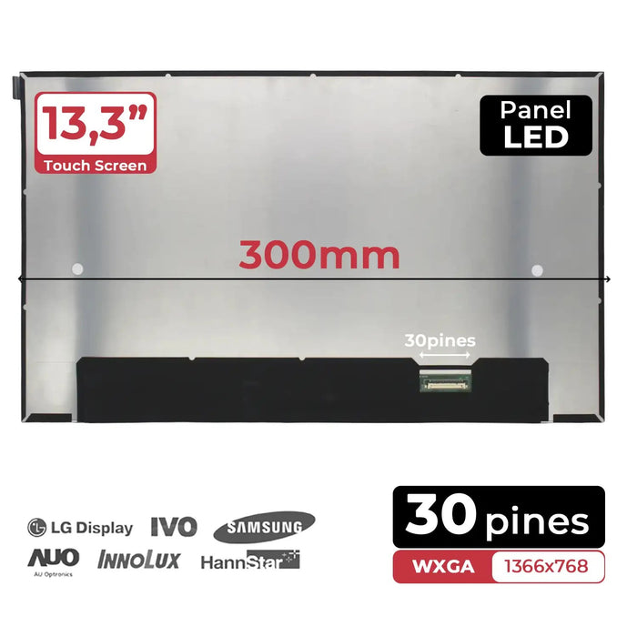 Pantalla Led De 13.3" Para Dell Latitude 5300 | Nt133Whm-N61 1366×768 Tn