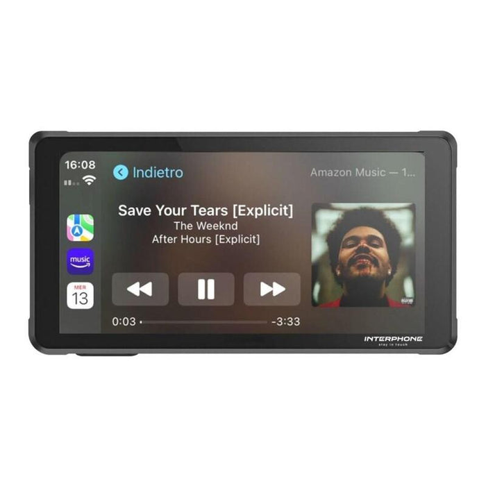 Pantalla Inteligente Interphone Sync55 (Car Play/Android Auto) Negra