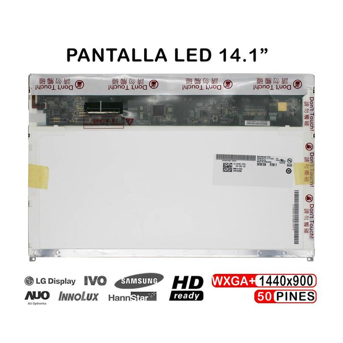Pantalla Lcd Completa De 14" Para Portátil B141pw04 V0 Hw0a