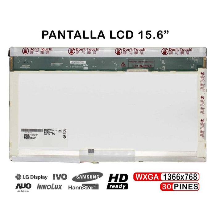Pantalla Lcd De 15.6" Para Portátil Packard Bell Easynote Tk85-Gu-610sp