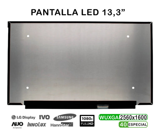 Pantalla Led De 13,3" Full Hd Auo B133Qan03.2