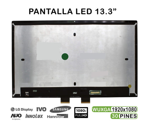 Pantalla Led De 13.3" Para Portátil Hp Envy X360 13-Bd 30 Pines Sin Marco