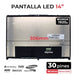 Pantalla Led De 14" Táctil Para Portátil Nv140Wum-N49 Nv140Wum N49 V8.0 Con Marco