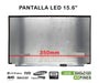 Pantalla Led De 15.6" Para Portátil Lp156Ud3-Spb3 40 Pines