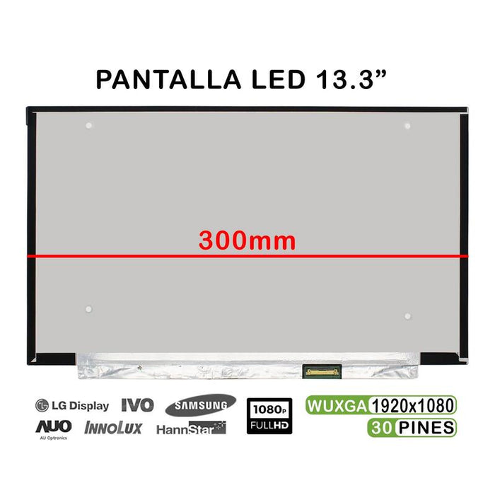 Pantalla Led De 13.3" Para Portátil Hp Probook 430 G6 Nt133whm-N45