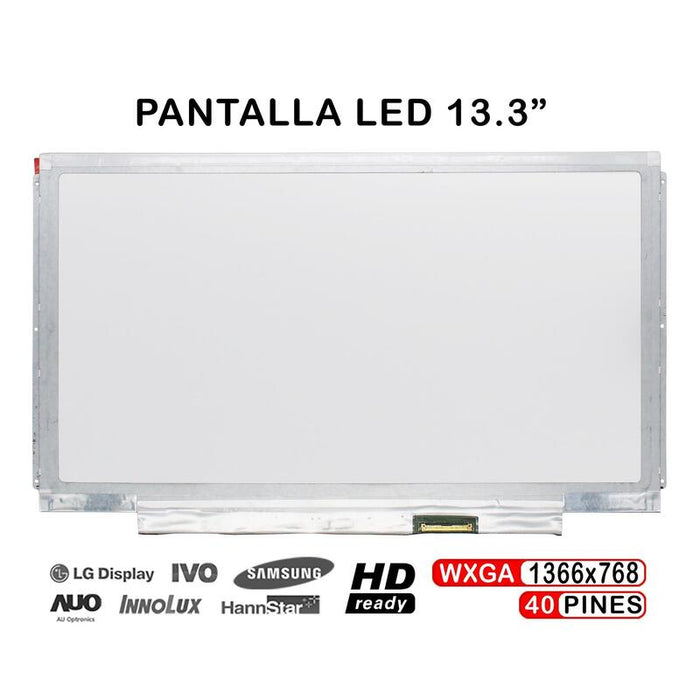 Pantalla Led De 13.3" Para Portátil Lenovo 27r2439