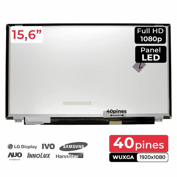 Pantalla Led De 15.6" Para Portátil Asus R556 Lp156wf4 Slb1