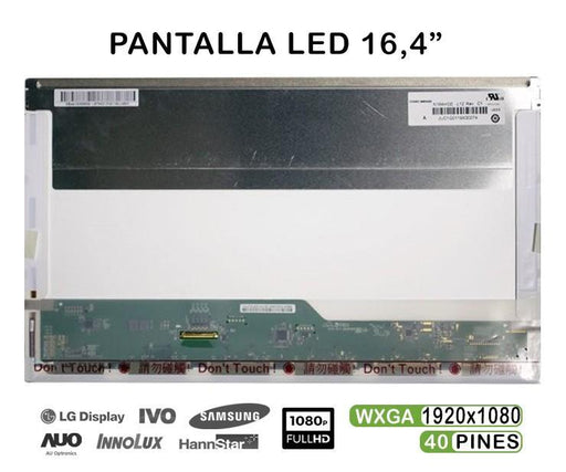 Pantalla Led De 16,4 Pulgadas N164Hge-L11