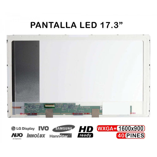 Pantalla Led De 17.3" Para Portátil N173Fge-L11 40 Pines