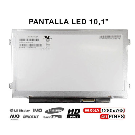 Pantalla Led Para Portátil M101Nwt4 M101Nwt2