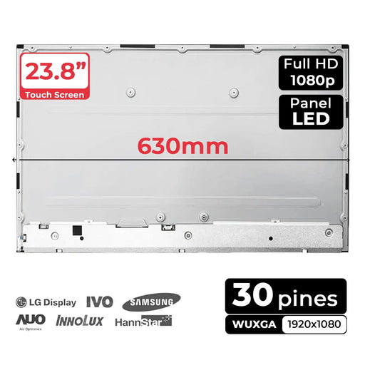 Pantalla Led De 23.8" Para Msi All In One Am242Tp-802Es Series Mv238Fhm-K10 30 Pines Tactil