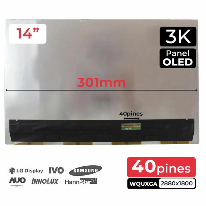 Pantalla Oled De 14"  Para Portátil Hp 14 Eh0004ns Atna40yk06 002