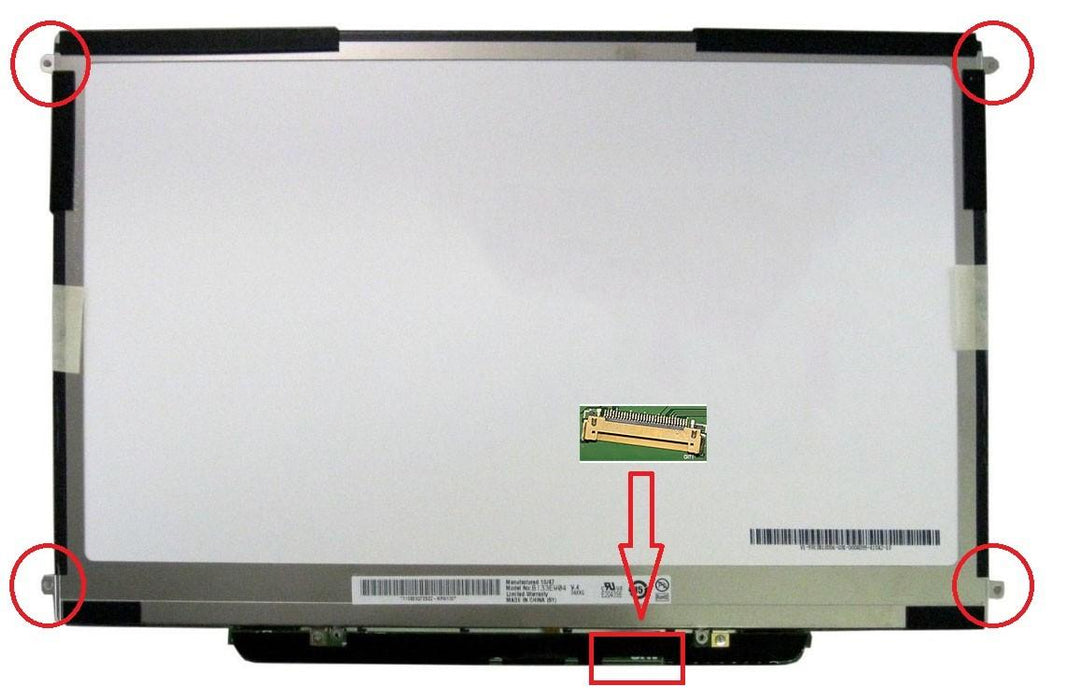 Pantalla Led De 13.3" Para Portátil Apple Macbook A1342