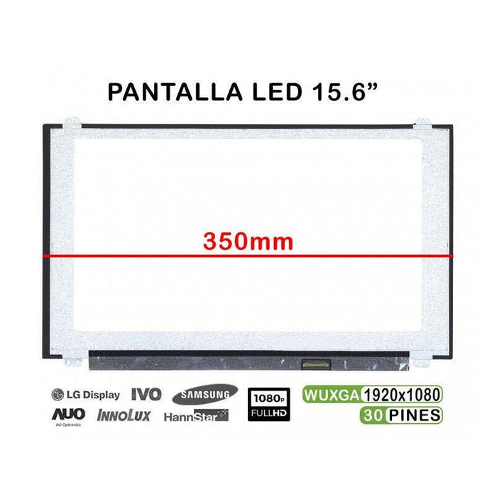 Pantalla Para Portátil Tv156fhm-Nh0 350mm Con Brackets
