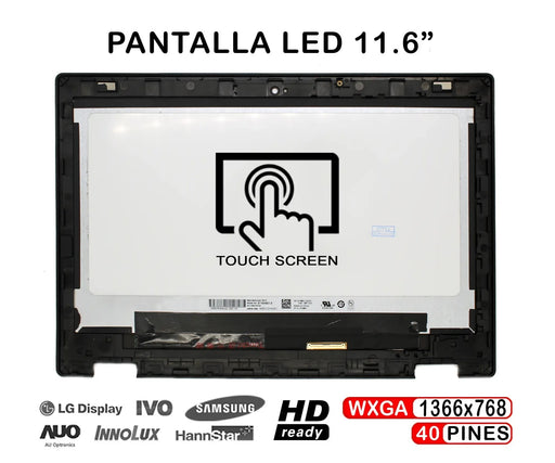 Pantalla Táctil Led De 11.6" Para Portátil Acer Chromebook Cp311 Cp311-2H Con Marco