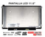 Pantalla Para Portátil Asus Transformer Tp200 Tp200S Tp200Sa Series