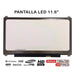 Pantalla Led De 11.6" Para Portátil Asus Eeebook X205T X205Ta B116Xtn02.3 30 Pines