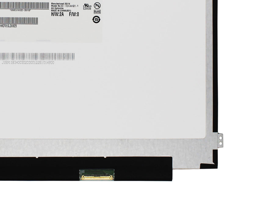 Pantalla Led Táctil De 11.6" Para Portátil B116Xak01.0 40 Pines