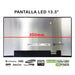Pantalla Led 13.3" Portátil B133Han05.C Fhd