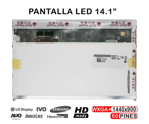 Pantalla Led De 14" Para Portátil B141Pw04 V0 Hw0A