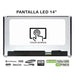 Pantalla Led De 14" Para Portátil Dell Latitude E7490 B140Hak02.2 Lp140Wf5-Spm1 Táctil