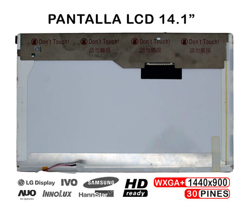 Pantalla Lcd De 14.1" Para Portátil Lp141Wp1-Tlb9 Lp141Wp1-Tlb8 Lp141Wp1-Tlb7