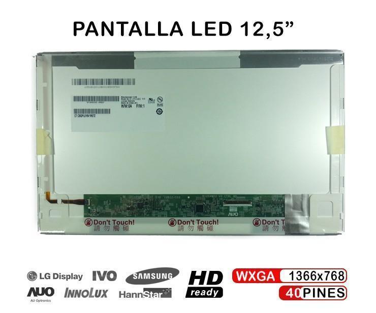 Pantalla Led De 12.5" Para Portátil B125Xw02