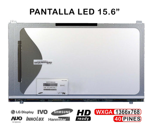 Pantalla Led De 15.6" Para Portátil Ltn156At19 Ltn156At18